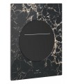 Grohe Nova Cosmopolitan Pulsador con accionamiento suave al tacto. Caesar stone black marble (104645AU00)