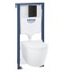 Grohe Solido Conjunto inodoro suspendido, 5 en 1, altura de instalación 1,13 m Blanco alpino (103847SH00)