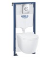 Conjunto de sanita suspensa Grohe Solido, 5 em 1, altura de instalação 1,13 m, branco alpino (103846SH00)
