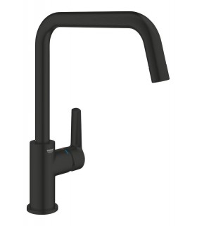 Grohe Start Monomando de fregadero 1/2" Negro mate (1012422430)