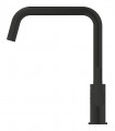 Misturadora monocomando para lava-loiça Grohe Start 1/2" Preto mate (1012422430)