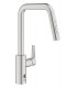 Grohe Start Monomando de fregadero 1/2" Supersteel (101243DC00)