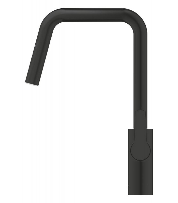Compra online Grohe Start Monomando de fregadero 1/2" Negro mate (1012432430) en oferta al mejor precio