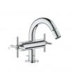 Atrio New Monoblock de bidé1/2" M-Size maneta en cruz Grohe (24027003)