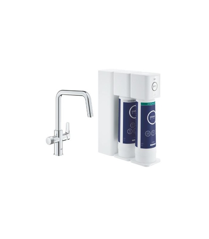 Compra online Grifo fregadero GROHE Blue Pure Eurostart Caño U (30587000) en oferta al mejor precio