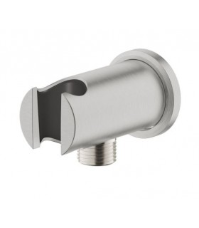 Grohe Rainshower Codo de 1/2" con soporte de ducha Supersteel (26658DC0)