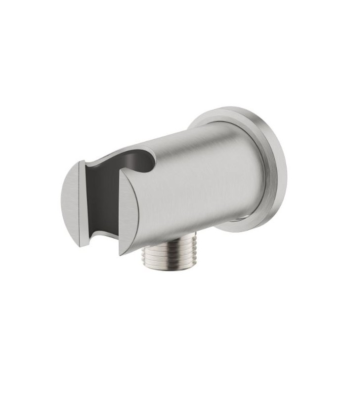 Compra online Grohe Rainshower cotovelo de 1/2" com suporte de chuveiro Supersteel (26658DC0) en oferta al mejor precio