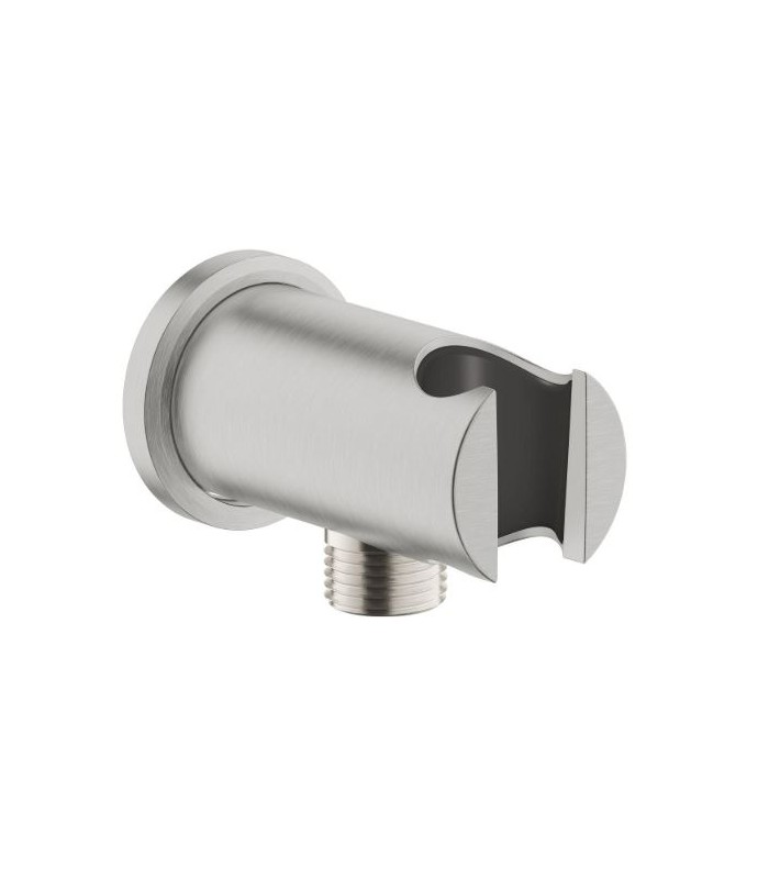 Compra online Grohe Rainshower cotovelo de 1/2" com suporte de chuveiro Supersteel (26658DC0) en oferta al mejor precio