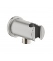 Grohe Rainshower cotovelo de 1/2" com suporte de chuveiro Supersteel (26658DC0)
