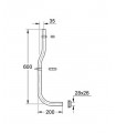 Recambio GROHE Tubo de descarga (37109000)