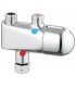 Grifo GROHE Grohtherm Micro Termostato oculto para  mezclador de lavabo  Protector de temperatura contra posibles quemaduras