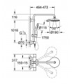 Sistema de ducha GROHE Power-Soul Sistema de ducha con termostato incorporado Grohe
