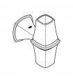 Accesorios de baño Grohe Grandera Lámpara aplique incl. bombilla (40661IG0)
