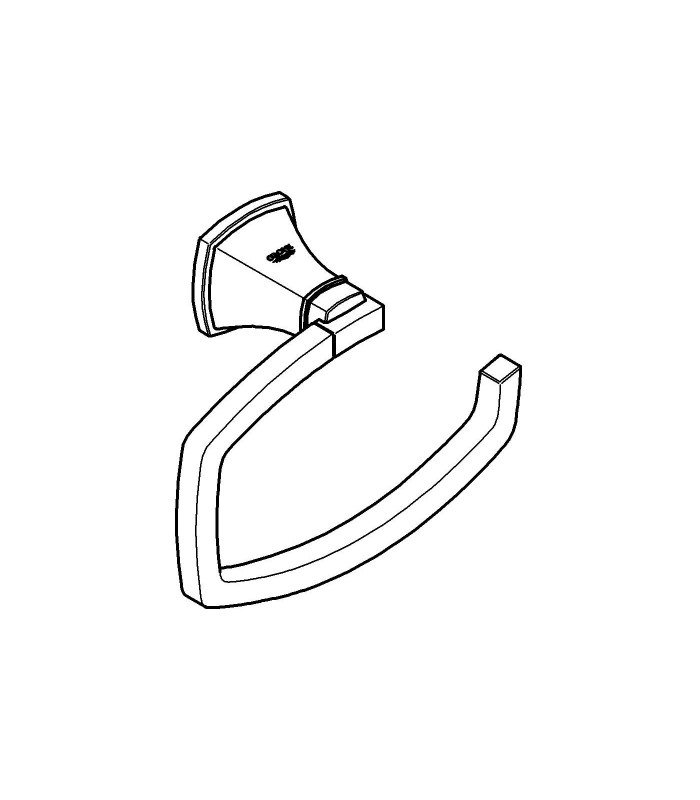 Compra online Accesorio de baño Grohe Grandera portarrollos gold (40625IG0) en oferta al mejor precio