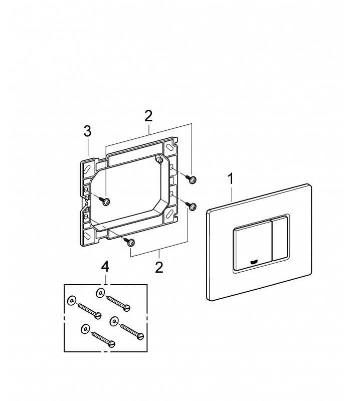 Compra online Grohe Skate Cosmo SD Horizontal Sanitário Peça de Reposição e Acessório en oferta al mejor precio