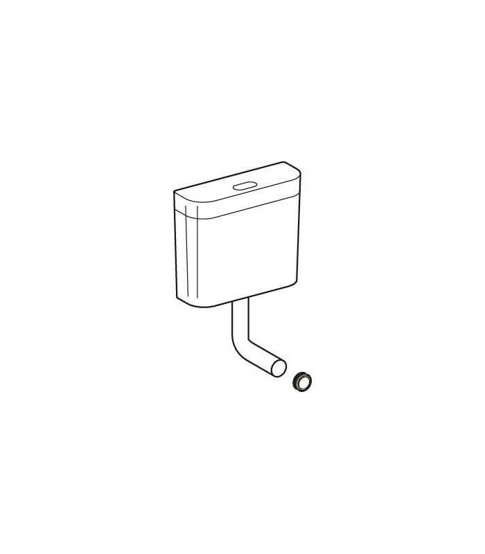 Compra online Grohe Sanitary Spare Part and Accessory Cistern Vista com cone de conexão para vaso sanitário en oferta al mejor precio