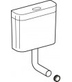 Grohe Sanitary Spare Part and Accessory Cistern Vista com cone de conexão para vaso sanitário