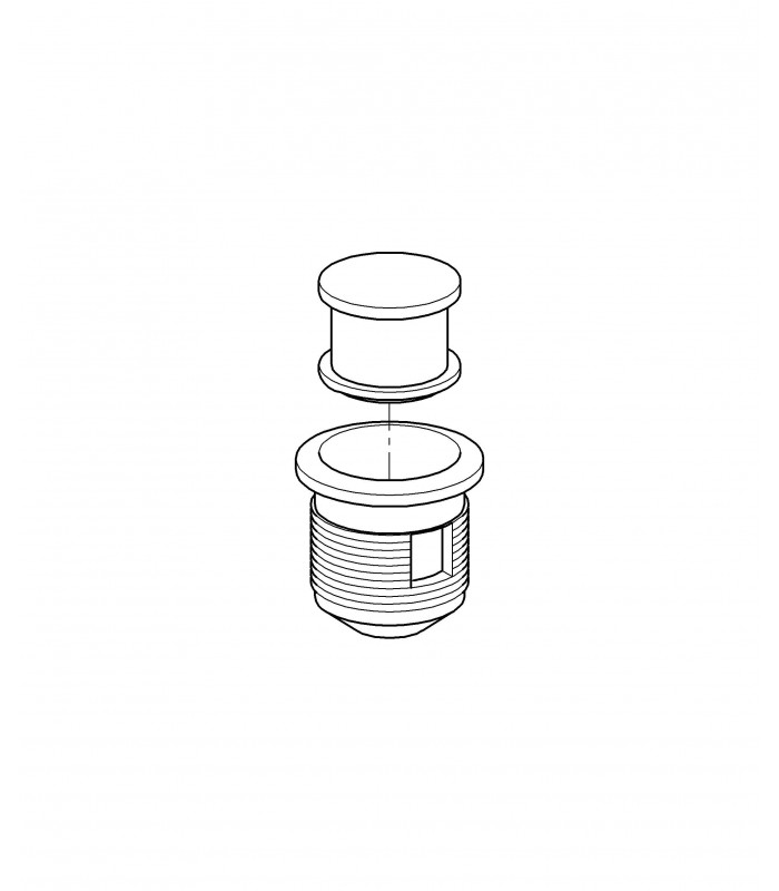 Compra online Peças de reposição e acessórios sanitários Grohe 40 mm Válvula de descarga Plug en oferta al mejor precio