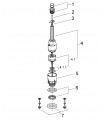 Recambio y accesorio sanitario Grohe Servo-Valvula De Descarga tanque bajo (37085PI0)