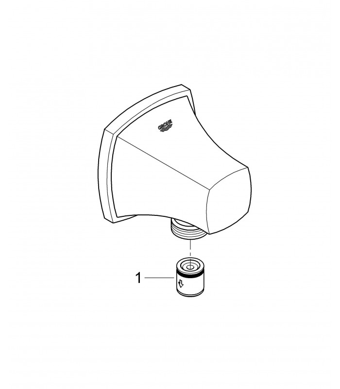 Compra online Sistema de ducha Grohe Grandera codo de salida en oferta al mejor precio