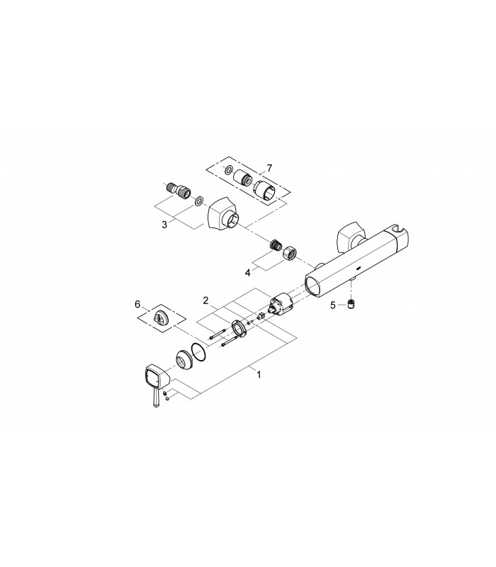 Compra online Torneira de banheiro Grohe Grandera (23316IG0) en oferta al mejor precio
