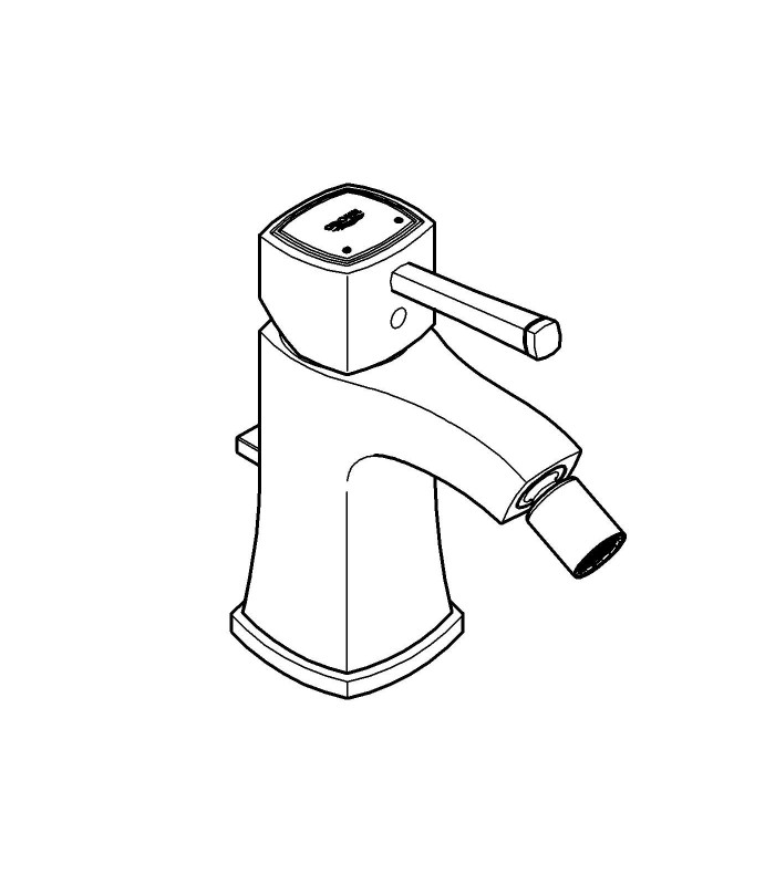 Compra online Torneira de banheiro monom. Grohe Grandera bidé 28mm desperdício M (23315IG0) en oferta al mejor precio