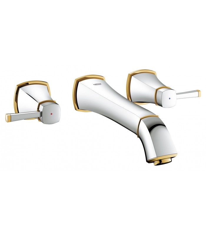 Compra online Torneira de banheiro Grohe Grandera com bica de pia de parede 234 mm M en oferta al mejor precio