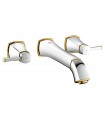 Torneira de banheiro Grohe Grandera com bica de pia de parede 234 mm M