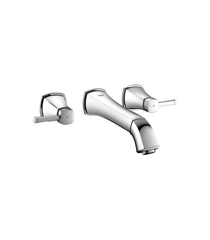 Compra online Torneira de banheiro Grohe Grandera com bica de pia de parede 234 mm M en oferta al mejor precio