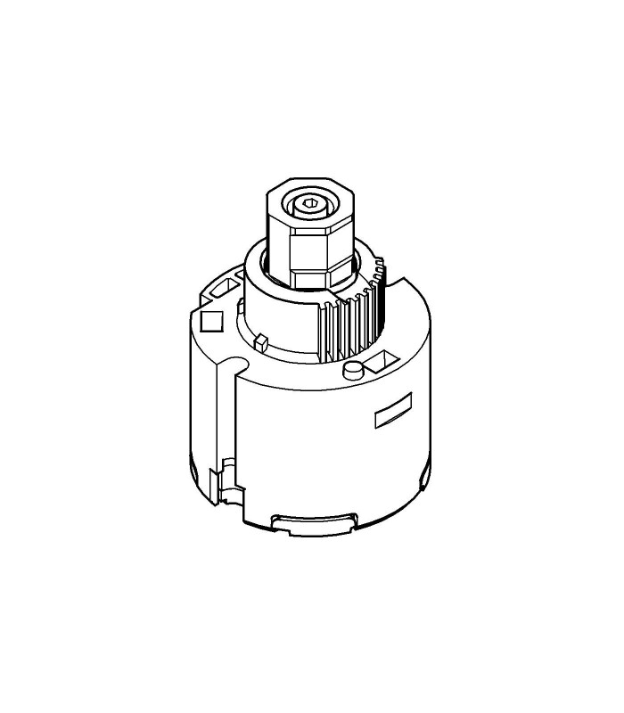 Compra online Grohe Peças de Reposição Euroeco Cartucho Cerâmico Especial en oferta al mejor precio
