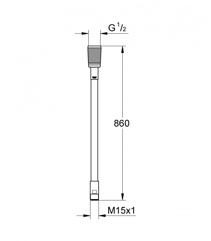 Compra online Mangueira de bidê de metal Grohe en oferta al mejor precio