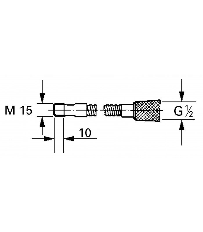 Compra online Mangueira de torneira de cozinha de metal Grohe 1,5 m (46092000) en oferta al mejor precio