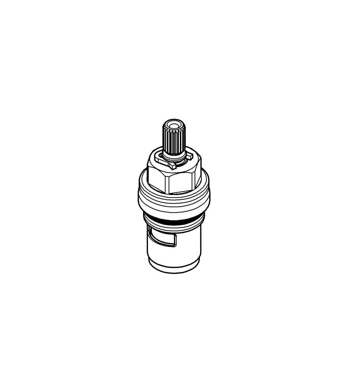 Compra online Recambios y piezas Grohe Montura cerámica 1/2" 45882000 en oferta al mejor precio