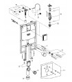Acessório e substituição sanitária Grohe Rapid SL WC 1.13M. 6-9L. Divisória para serviço pesado (38994000)