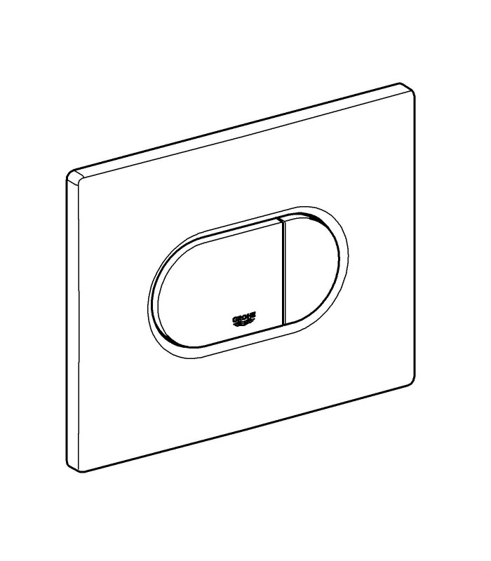 Compra online Grohe Arena Cosmopolitan WC Dual Flush horizontal (38858000) en oferta al mejor precio