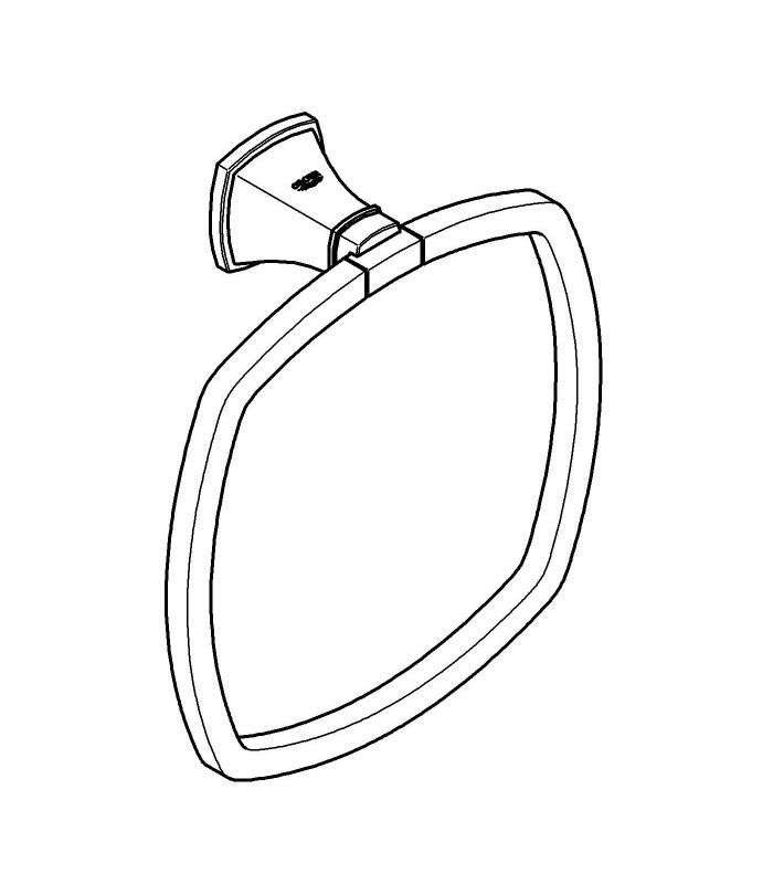 Compra online Accesorios de baño Grohe Grandera argolla en oferta al mejor precio