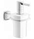 Acessórios para banheiro Grohe Grandera dispensador de sabão com suporte (40627000)