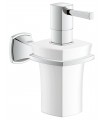 Acessórios para banheiro Grohe Grandera dispensador de sabão com suporte (40627000)