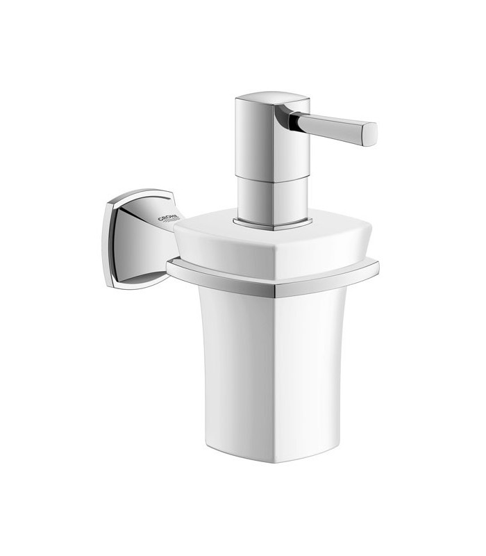 Compra online Accesorios de baño Grohe Grandera dosificador jabón con soporte (40627000) en oferta al mejor precio