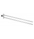 Acessório de banheiro para toalheiro duplo Grohe Essential Cube (40624000)