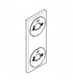 Grifería para baño Grohe Allure F-digital placa controlador (40548000)