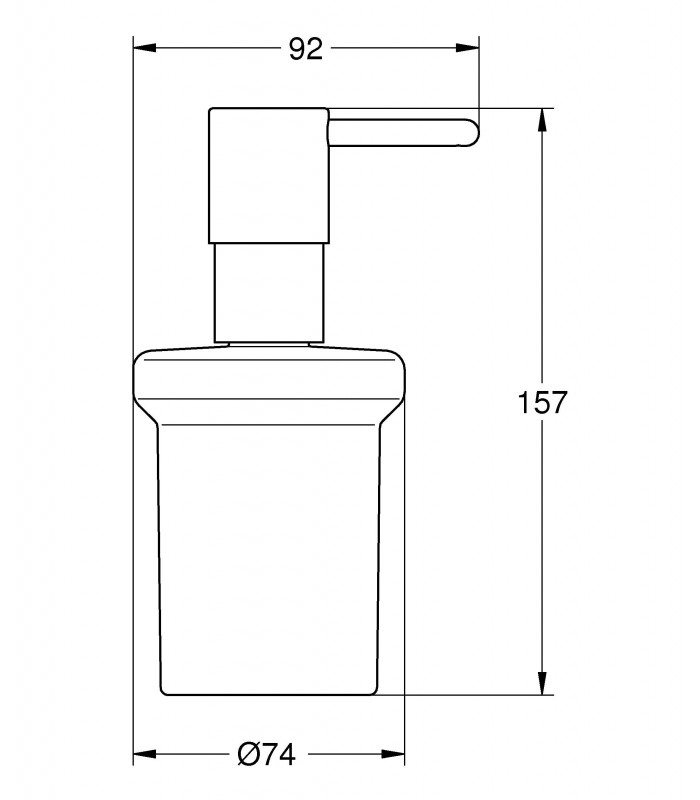 Compra online Accesorios de baño Grohe Dispensador de jabon (40394001) en oferta al mejor precio