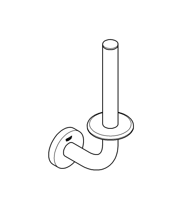 Compra online Accesorios de baño Grohe Essential ext. gama colgador rollo WC en oferta al mejor precio