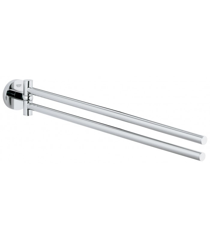 Compra online Acessório de banheiro Grohe Essentials, toalheiro duplo (40371001) en oferta al mejor precio