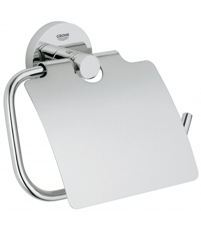Compra online Accesorios de baño Grohe Essentials  Portarrollos  con  Tapa 40367001 en oferta al mejor precio