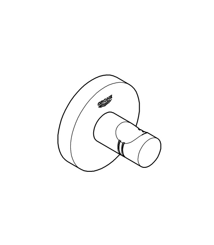 Compra online Accesorios de baño Grohe Essentials Colgador  de  Pared en oferta al mejor precio