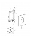 Grohe Arena Cosmopolitan WC Dual Flush vertical (38844000)