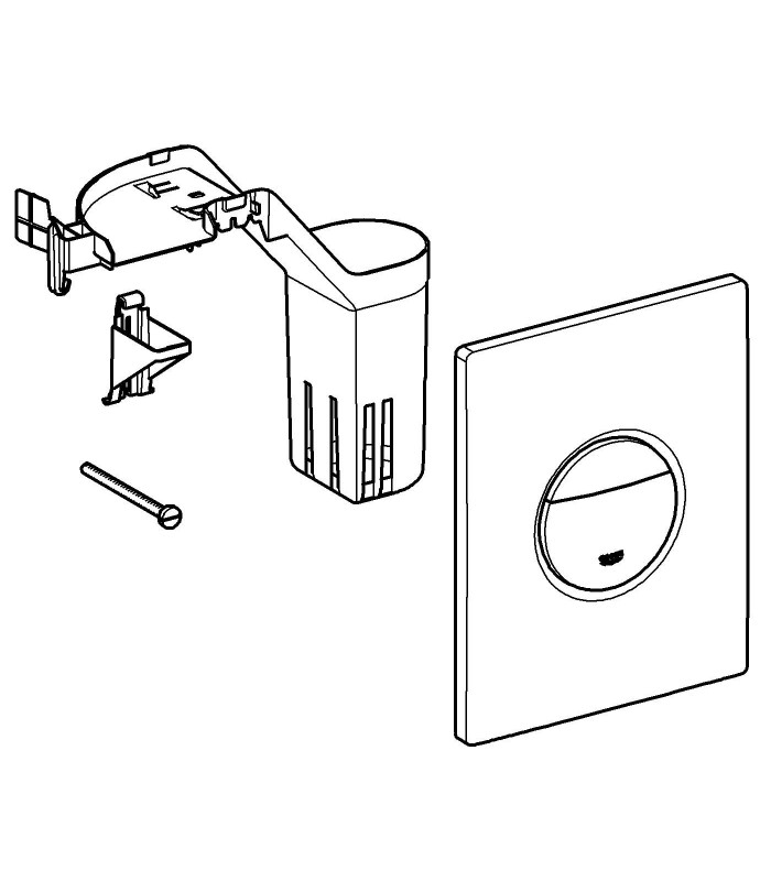Compra online Grohe Sanitary Spare Parts and Accessories Set Limpadores de canto com escudo Nova en oferta al mejor precio