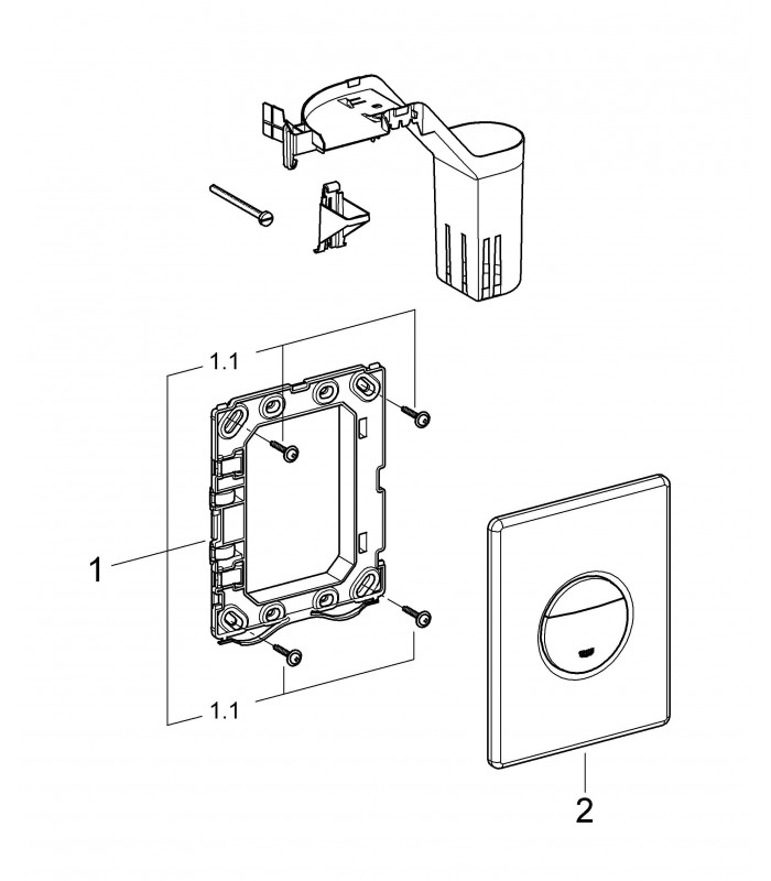 Compra online Grohe Sanitary Spare Parts and Accessories Set Limpadores de canto com escudo Nova en oferta al mejor precio