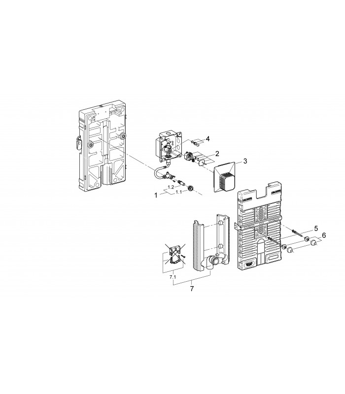 Compra online Acessório sanitário Grohe Uniset e substituição para mictório manual/elétrico. novo en oferta al mejor precio